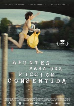 Cartel de la película mostrando a la actriz en un entorno urbano.