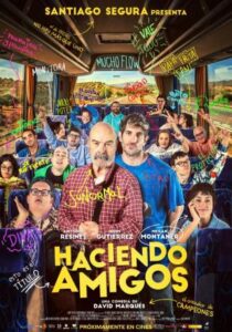 Cartel de la película Haciendo amigos con sus protagonistas