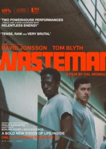 Cartel de la película mostrando a los dos protagonistas en una celda.