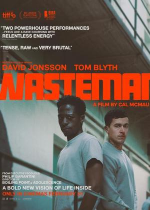 Cartel de la película mostrando a los dos protagonistas en una celda.