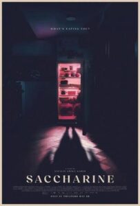 Cartel de la película Insaciable con una figura inquietante.