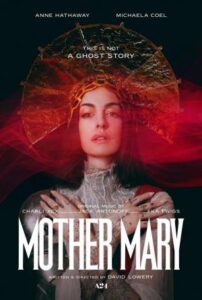 Cartel de la película con Anne Hathaway en un ambiente pop místico.