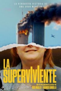 Cartel de la película que muestra a una mujer en un entorno urbano conmovedor.