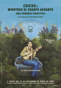 Retrato de Chicho Sánchez Ferlosio en un ambiente bohemio.