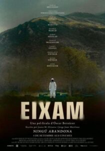 Cartel de la película Enjambre con un paisaje valenciano