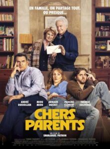 Cartel de la película con los personajes principales en escena.