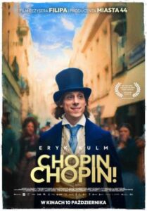 Cartel de la película sobre el compositor polaco Chopin.