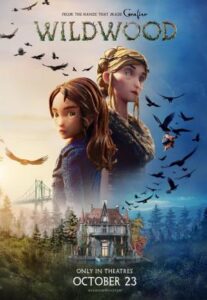 Cartel de la película Wildwood con personajes del bosque